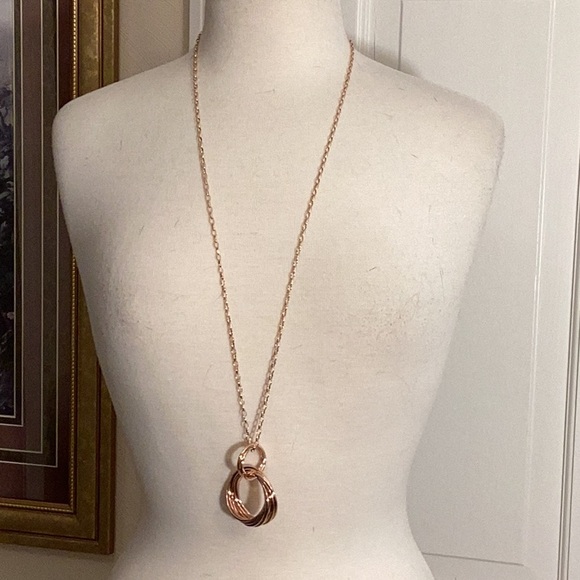 Bronze Milor Hoop Necklace - Picture 11 of 15